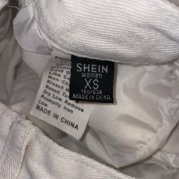 white high waisted jeans - Picture 4 of 4